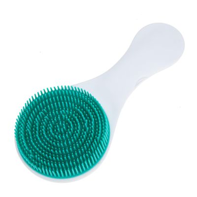 OHPHCALL Bath Brush Silicone Scrubber for Exfoliation Hair Scalp Massager Shampoo Scrubber Bath