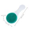 OHPHCALL Bath Brush Silicone Scrubber for Exfoliation Hair Scalp Massager Shampoo Scrubber Bath view 2