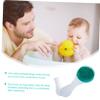 OHPHCALL Bath Brush Silicone Scrubber for Exfoliation Hair Scalp Massager Shampoo Scrubber Bath view 4