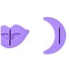 FOYTOKI Bikini Shaver for Women Crescent Shape Hair Removal Tool Private Part Razor for Smooth Shaving of Bikini Line Underarm Hair Easy to Use and Gentle Skin view 2