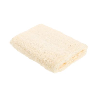 Outanaya Convenient Bath Loofah Exfoliating Shower Scrubber Body Loofah Natural Luffa Pulp Brush