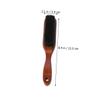HONMEET 1pc Portable Beard Brush for Men Wooden Handle Natural Boar Bristles for Grooming Sideburns and Styling Facial -friendly Design for Easy Use view 2