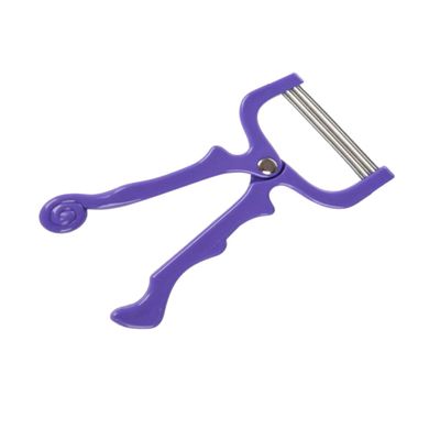 FOYTOKI Facial Hair Removing Brush Manual Epilator Spring Hair Remover for Cheeks