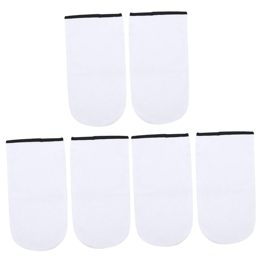 FOYTOKI 6pairs Insulated Paraffin Wax Gloves for Hand Therapy Deep Moisturizing Bath Treatment Mitts for Spa Heat Retention for
