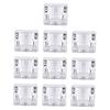 OHPHCALL 10pcs Portable Cream Dispenser Bottles Reusable Travel Jars for Cosmetics Lotion Shampoo Essential Oils view 1