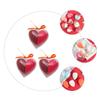 Outanaya Portable Makeup Sponges Soft Heart-shaped Foundation Blending Sponges for Liquid and Powder Cosmetics for Makeup Application and Blending Random Colors view 3
