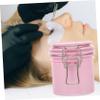 Pink 200ml Eyelash Glue Storage Container, Leak Proof Lash Adhesive Jar view 3
