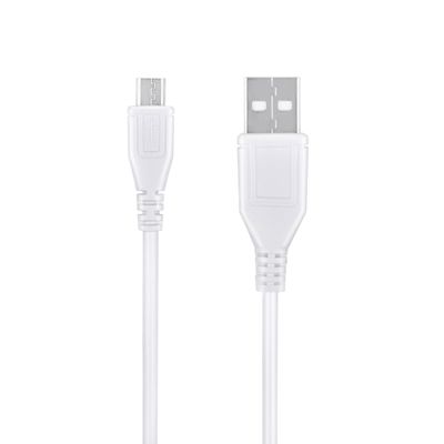 FITE ON 5ft White Micro USB Charging Cable Power Supply Charger Cord Lead Compatible with Remington HC-5550 HC-5350 Precision Power Haircut Grooming Clipper