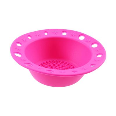 Mikinona Ergonomic Makeup Brush Cleaning Mat Brush Cleaner Pad Cleaning Tools Cleaner