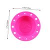 Mikinona Ergonomic Makeup Brush Cleaning Mat Brush Cleaner Pad Cleaning Tools Cleaner view 2