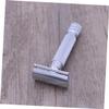 HONMEET Men's Shaving Razor Double Edged Steel Razor for Safe Shave Pattern 2 for Barbershop view 3