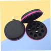 BIUDECO 12 Compartment Essential Oil Storage Bag 2pcs Essential Oil Roller Bottles Case Zipper Portable Durable Random Color view 4