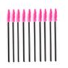 FOYTOKI 100pcs Disposable Mascara Brush Nylon Bristles Lash Extension Supplies Eyelash Curler Makeup Brush view 1