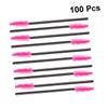 FOYTOKI 100pcs Disposable Mascara Brush Nylon Bristles Lash Extension Supplies Eyelash Curler Makeup Brush view 3