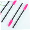 FOYTOKI 100pcs Disposable Mascara Brush Nylon Bristles Lash Extension Supplies Eyelash Curler Makeup Brush view 4