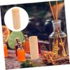 ABOOFAN Essential Oil Holder Wooden Box Single Bottle Storage Case Round Design for Essential Oils Perfumes and More Organizer for Desktop Workbench view 2