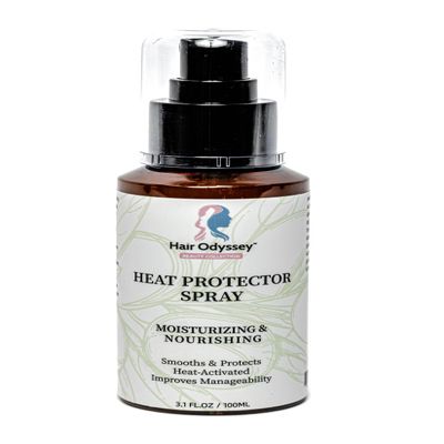 Heat protection spray for hair