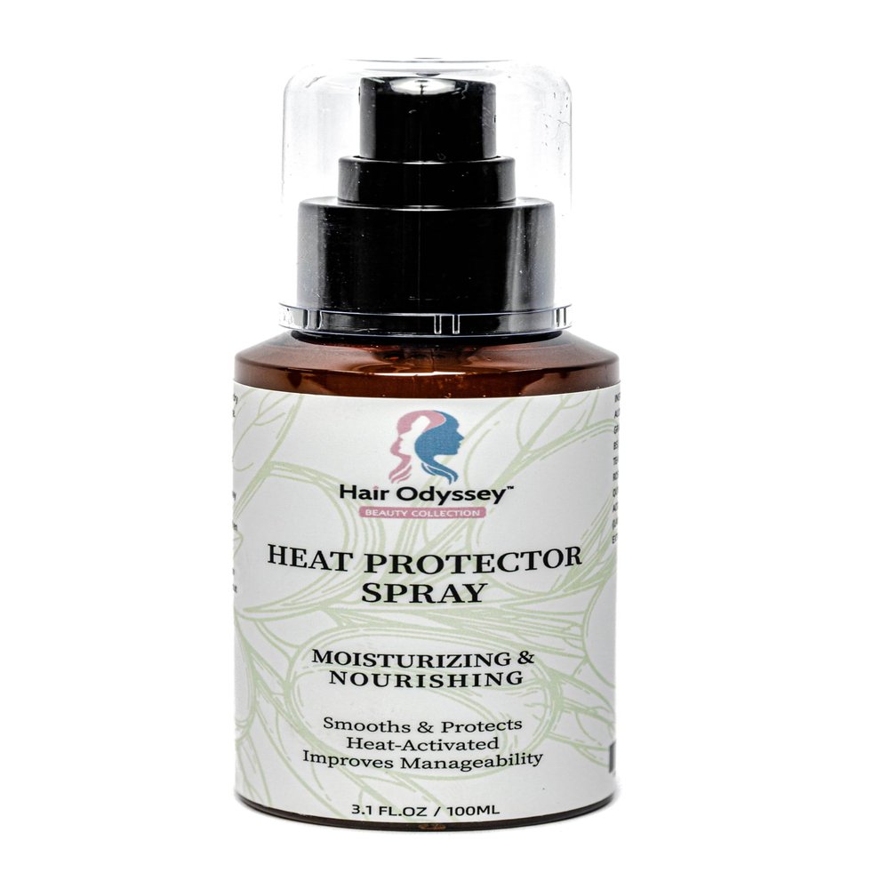 Heat protection spray for hair