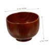 VINTORKY Wooden Shaving Soap Bowl Shave Soap Mug Cup Beard Shave Mug for Men Shaving Brush view 2