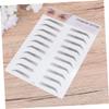 FOYTOKI 2pcs Imitation Eyebrow Stencils for Men Women Temporary Eyebrow Makeup Easy to Apply view 4