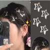 16PCS Silver Star Hair Clips for Girls Metal Snap Clip Hairpins Hair Jewelry view 2