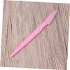 HONMEET Stainless Steel Eyebrow Razors 30pcs Portable Facial Trimmers Makeup Tool for Women Girls Ladies view 2