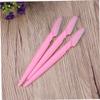 HONMEET Stainless Steel Eyebrow Razors 30pcs Portable Facial Trimmers Makeup Tool for Women Girls Ladies view 4