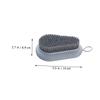 OHPHCALL Multi-use Nail Cleaner Brush Portable Hand Brush for Fingernails Toes Reusable Soft Bristle Scrubbers view 2