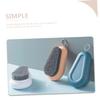 OHPHCALL Multi-use Nail Cleaner Brush Portable Hand Brush for Fingernails Toes Reusable Soft Bristle Scrubbers view 3