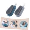 OHPHCALL Multi-use Nail Cleaner Brush Portable Hand Brush for Fingernails Toes Reusable Soft Bristle Scrubbers view 4