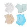HONMEET 4pairs Elastic Moisturizing Gel Socks Ankle Socks for Dry Heel Relief and Softness view 1