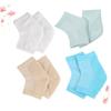 HONMEET 4pairs Elastic Moisturizing Gel Socks Ankle Socks for Dry Heel Relief and Softness view 2