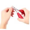 FOYTOKI Stainless Steel Nail Nippers Grade Cuticle for Men and Women Precision Trimming for Ingrown Thick Toenails Durable Manicure Tool for Home Salon Use view 4