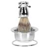 FOYTOKI Beard Brush Kit for Men Shaving Brush Bubble Bowl Storage Rack Gentle Shave Stylish Easy to Carry view 1