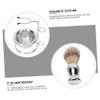 FOYTOKI Beard Brush Kit for Men Shaving Brush Bubble Bowl Storage Rack Gentle Shave Stylish Easy to Carry view 3