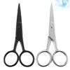 Mikinona 2pcs Men Beard Scissors Body Hair Clippers Hairdressing Scissors Beard Comb Tools Random Color view 4