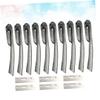 Mikinona Replaceable Blade Eyebrow Razor Portable Foldable Sensitive Skin Trimmer Stainless Steel Makeup Tool Neat Clean Eyebrows view 3