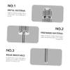 VINTORKY 20pcs Sand Ring Bearings 2.35mm Nail Sanding Bands Nail Art Drill Bit Set Manicure Accessory view 3