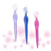 Mikinona 3pcs Facial Razors for Women Eyebrow Trimmer Shaper Stainless Steel Beauty Tools Compact for Travel view 2
