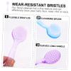 VINTORKY 6pcs Nail Brush for Facial Cleansing Makeup Removal and Nail Care Exfoliating Brushes with Designs for Cleaning of Face and view 3
