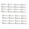 Mikinona 80pcs Eyebrow Grooming Tool Precision Eyebrow Trimmer for Women Lightweight Design for Easy Travel and Facial Hair Removal view 4