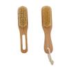 VINTORKY 2pcs Wooden Nail Cleaning Brush Dual-sided Manicure Tool for Nail Art and Bristles for Home and Salon Use view 1