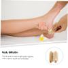 VINTORKY 2pcs Wooden Nail Cleaning Brush Dual-sided Manicure Tool for Nail Art and Bristles for Home and Salon Use view 3