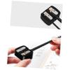 HONMEET 30pcs Electric Automatic Pencil Sharpener for Eyebrow Lip Liner Sharpener Tool Double Portable Easy to Use view 2
