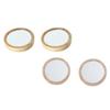VINTORKY 4pcs Makeup Mirrors Portable Compact Mirror for Travel and Daily Use for Women and Girls Reflection Design view 1