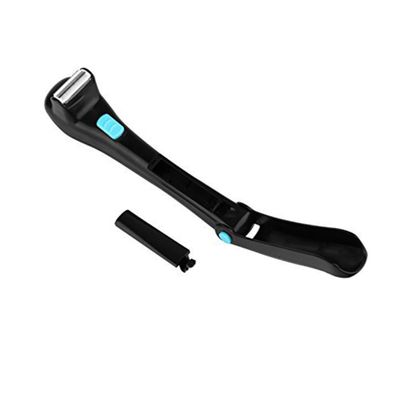 Outanaya No Salon Needed Men's Electric Back Shaver for Hair Removal Body Grooming DIY Razor Tool
