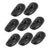 8pcs Silicone Hair Dye Ear Covers for Salon Heat Shield Black view 1