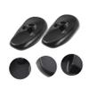 8pcs Silicone Hair Dye Ear Covers for Salon Heat Shield Black view 4
