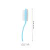 BIUDECO Pumice Pedicure Stone Brush Foot Exfoliator Dry Brush Scrubber Plastic Handle Random Color view 2