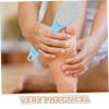 BIUDECO Pumice Pedicure Stone Brush Foot Exfoliator Dry Brush Scrubber Plastic Handle Random Color view 3